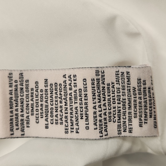 Nanette Lepore Black And White Pleated Smocked Midi Dress Size 6 - Picture 14 of 16